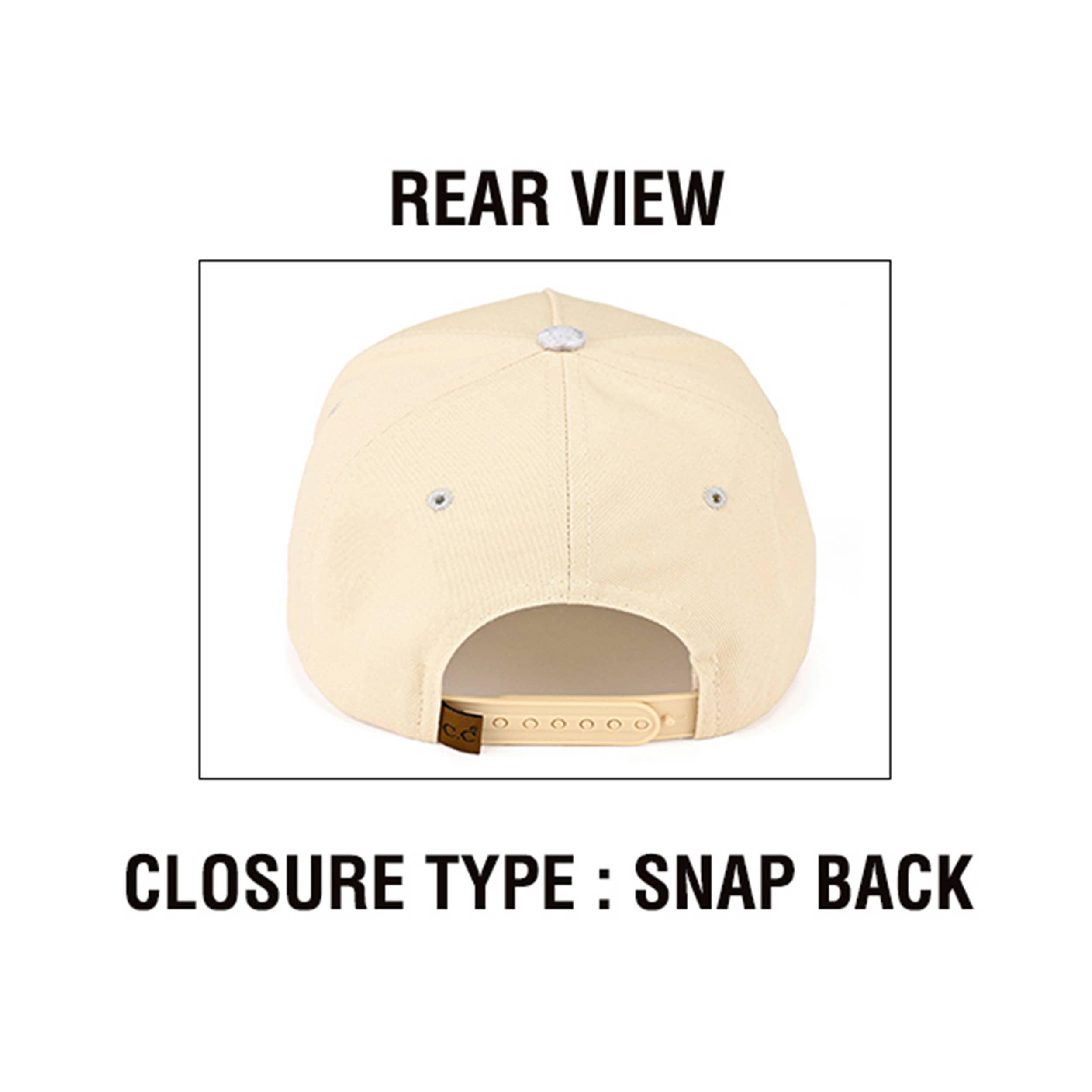 C.C BEER ME Letter Embroidered Trucker Cap