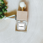 Leather Car Freshener  Vent Clip Diffuser