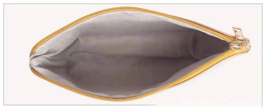 Preorder- Tan MAKEUP BAG