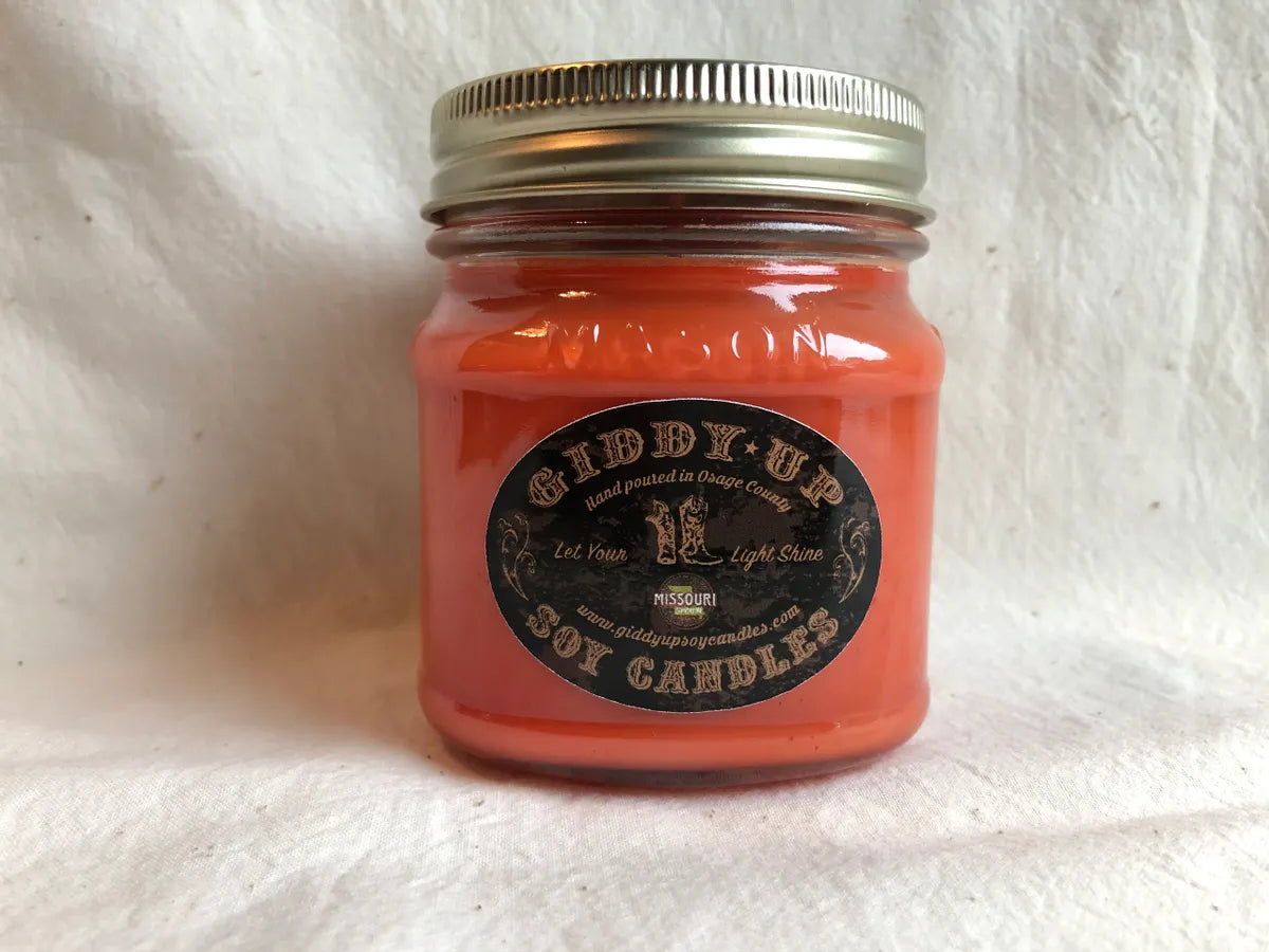 Giddy Up Soy Candle - Blood Orange
