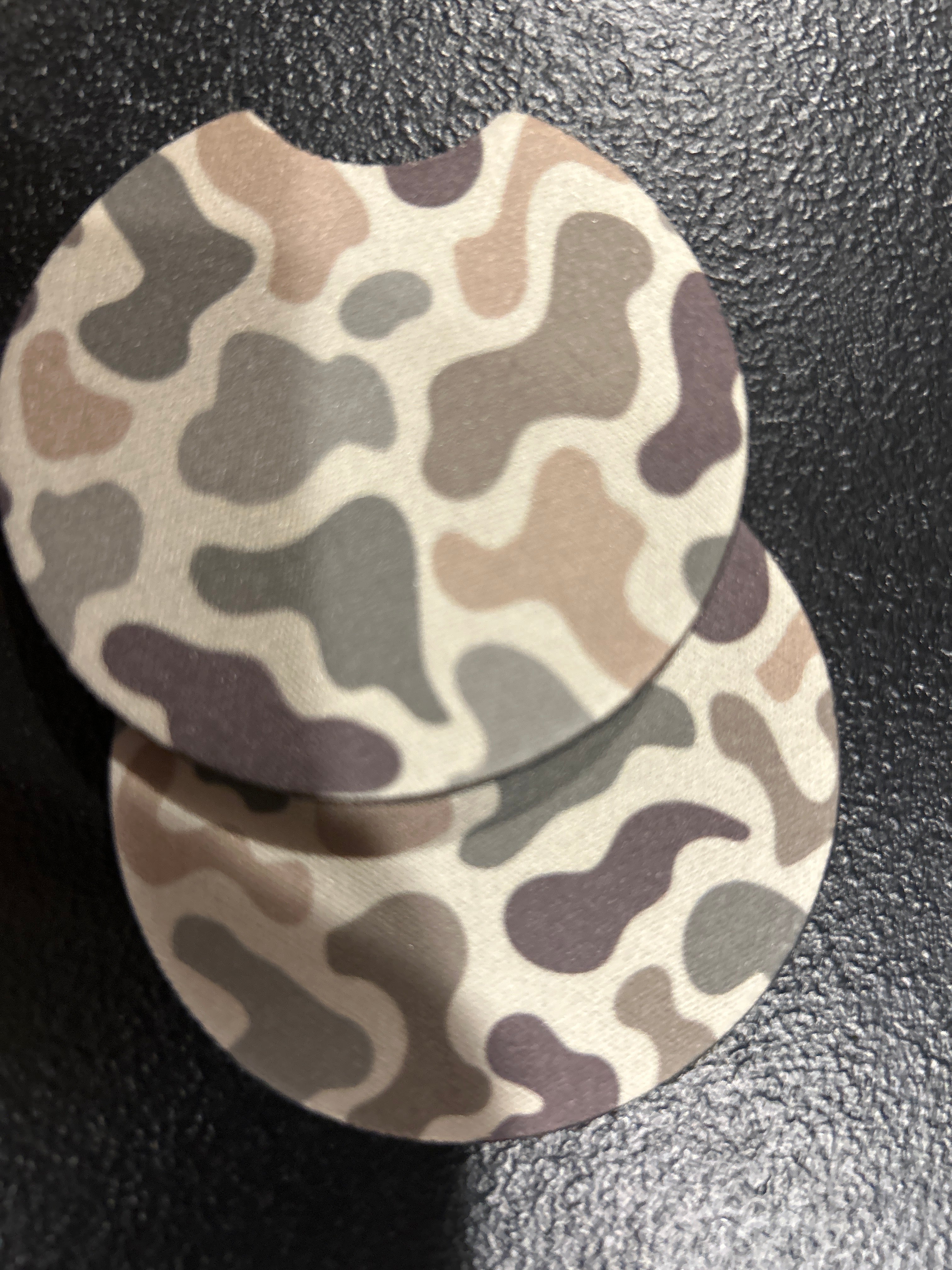 Backwoods Camo Car Coaster