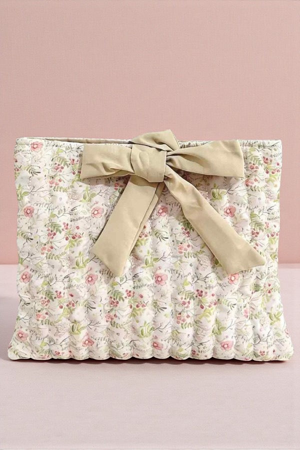 Preorder -Eve Beige Floral Bible Cover