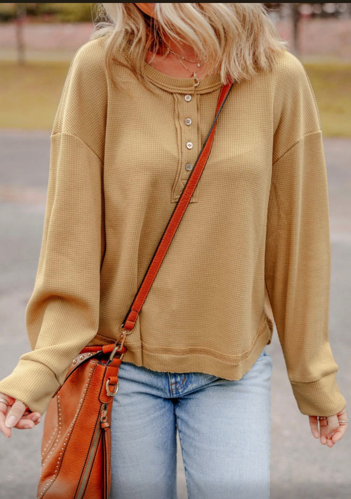 Waffle Crew Long sleeve