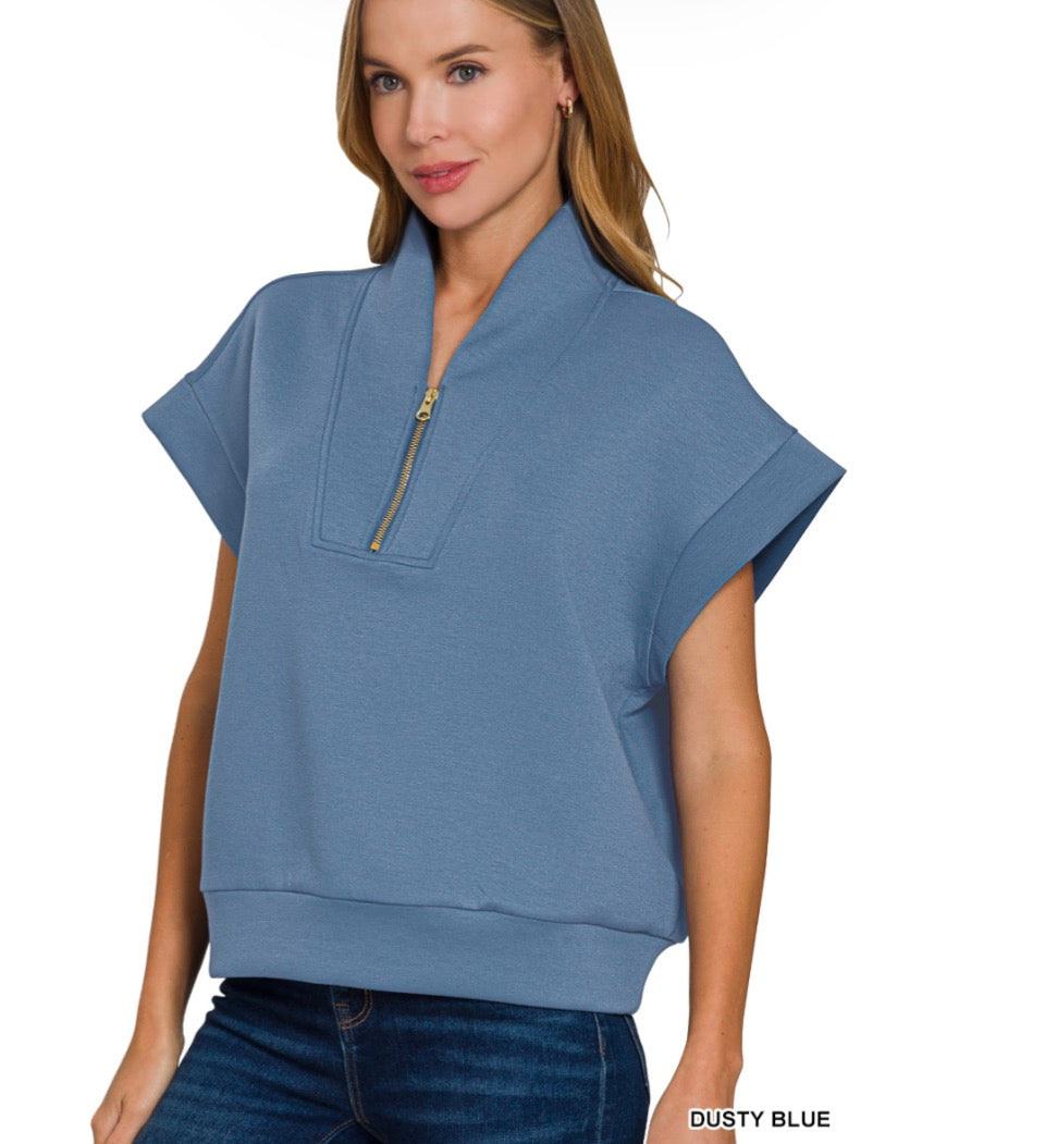 The Zenana Quarter Zip
