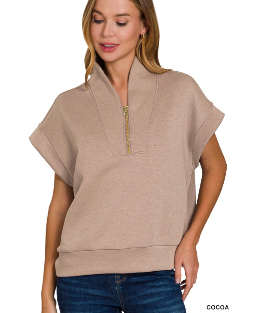 The Zenana Quarter Zip