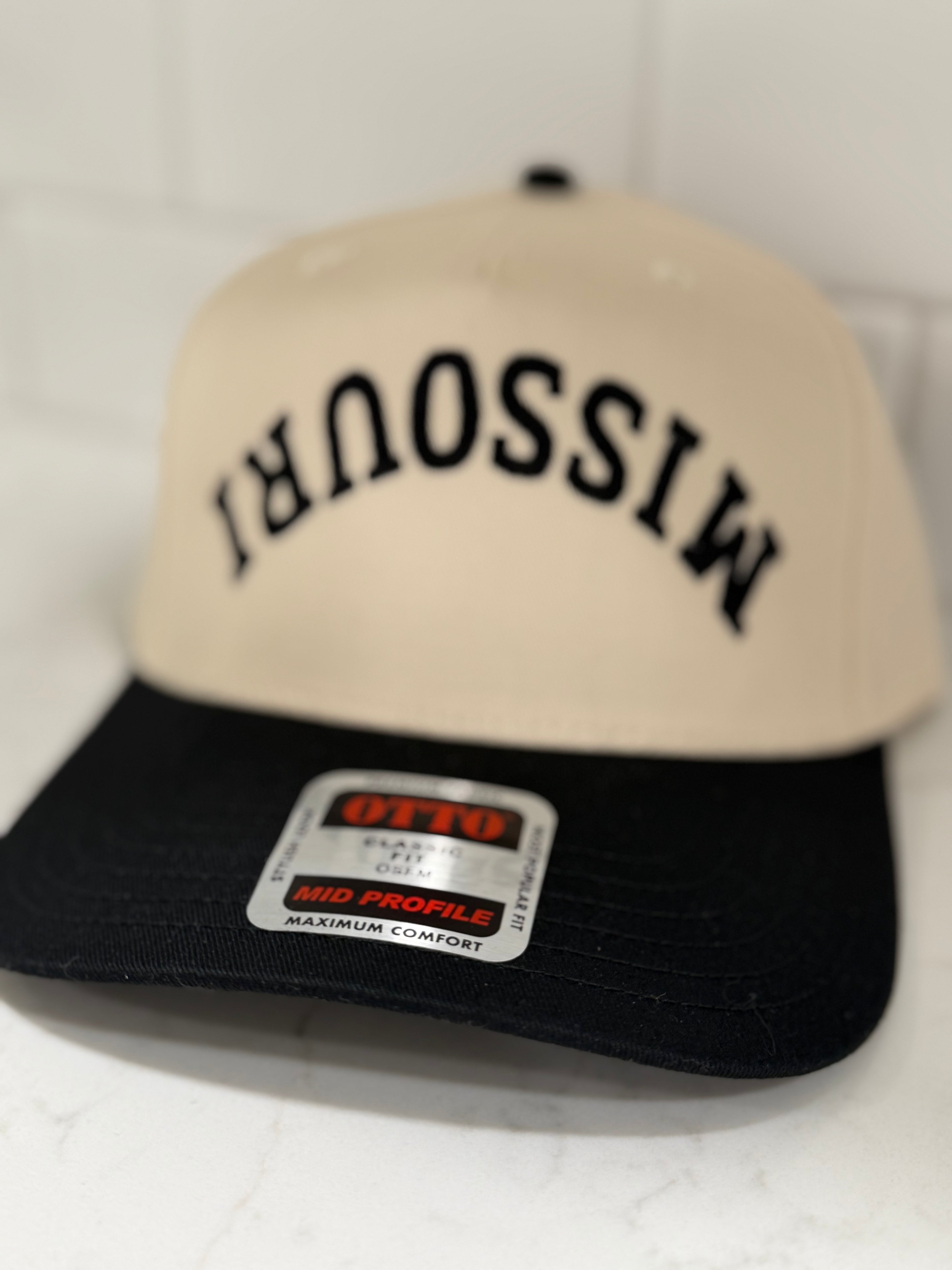 Missouri Arched Upside Down Otto Hat