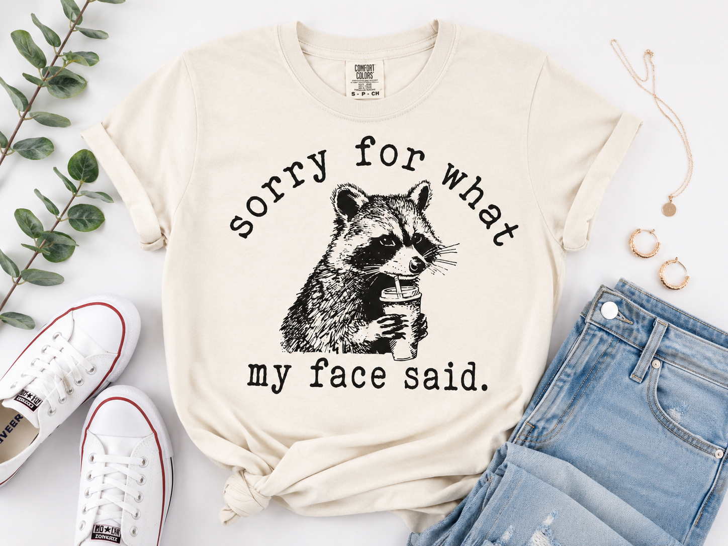 Sorry For What My Face Said Tee