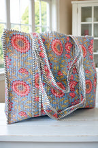 SC - September Haze Floral Tote Bag