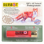 BALMSHOT Beeswax Lip Balm - Pomegranate