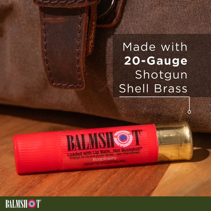 BALMSHOT Beeswax Lip Balm - Raspberry