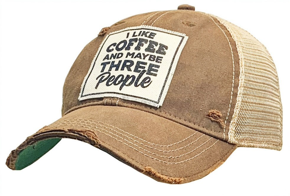I like coffee and three people